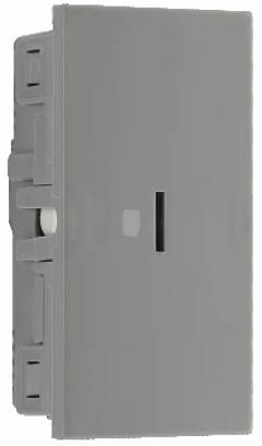 Euro Module 20AX Key Switch 2 Way Grey